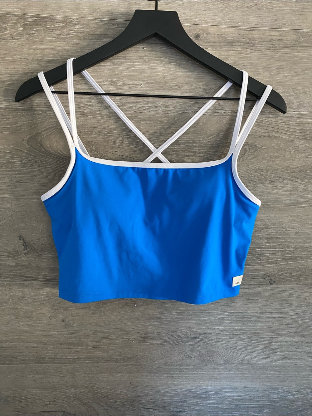 Vuori Daily Layered Tank Blue